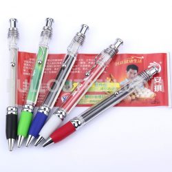 Metal Wire Clip Pull Out Pen